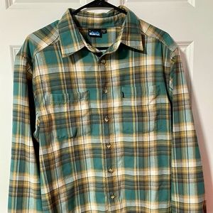 Kavu flannel button down shirt
